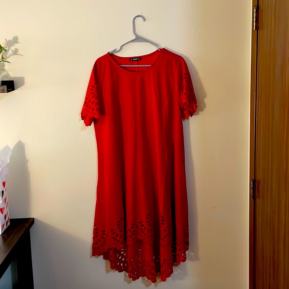 Knee length dress. Never worn.